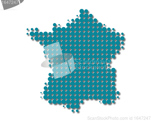 Image of Map of France
