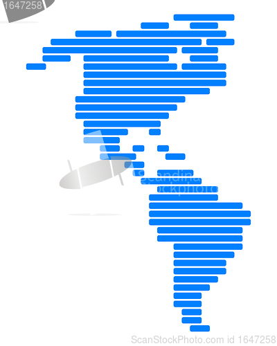 Image of Map of America