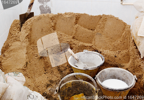 Image of Pile of sand