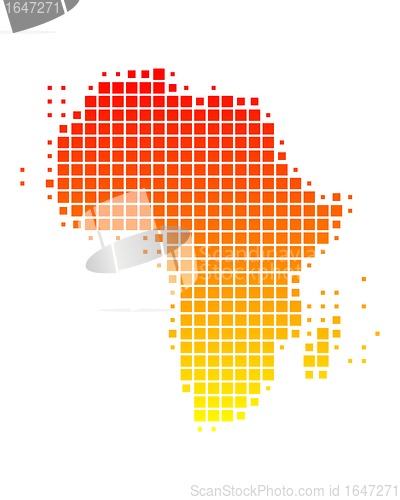 Image of Map of Africa