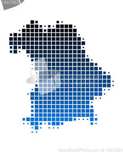 Image of Map of Bavaria