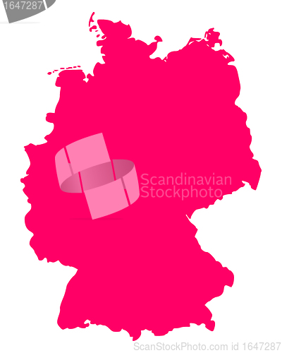 Image of Map of Germany