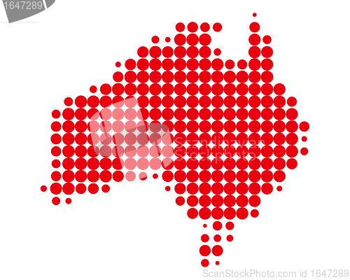 Image of Map of Australia