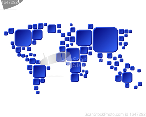 Image of World map