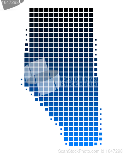 Image of Map of Alberta