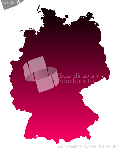 Image of Map of Germany