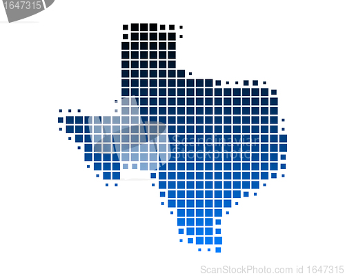 Image of Map of Texas