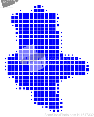 Image of Map of Saxony-Anhalt