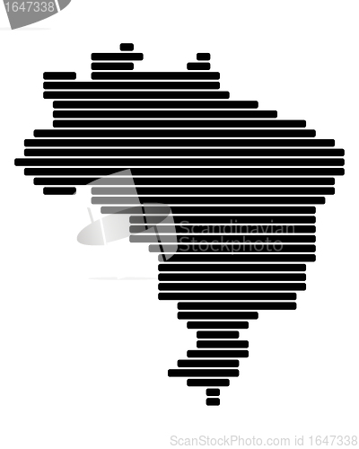 Image of Map of Brazil