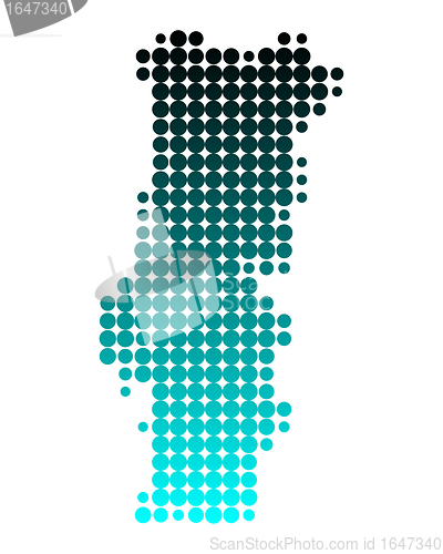 Image of Map of Portugal