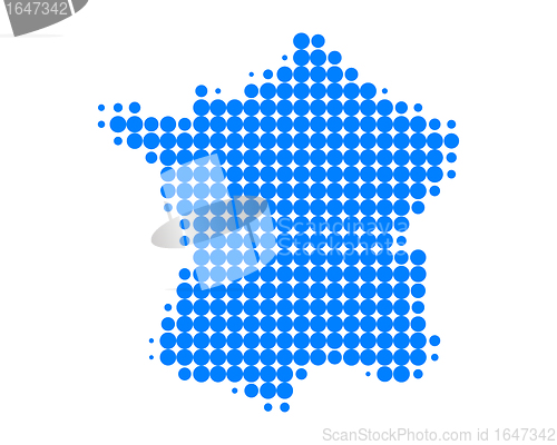 Image of Map of France