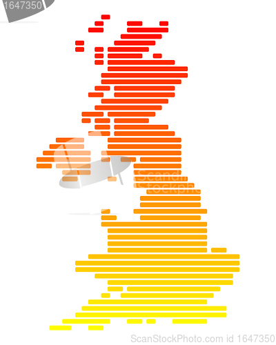 Image of Map of Great Britain