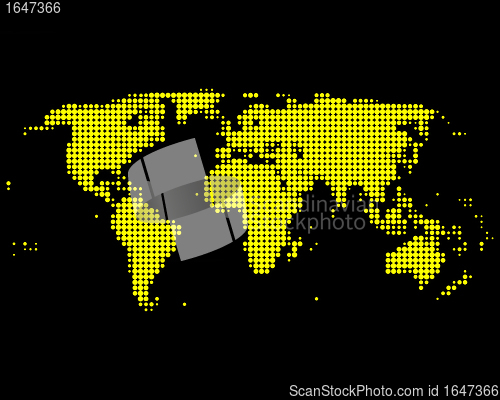 Image of World map