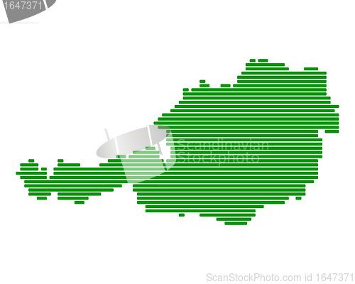 Image of Map of Austria