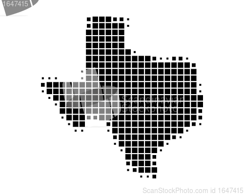 Image of Map of Texas