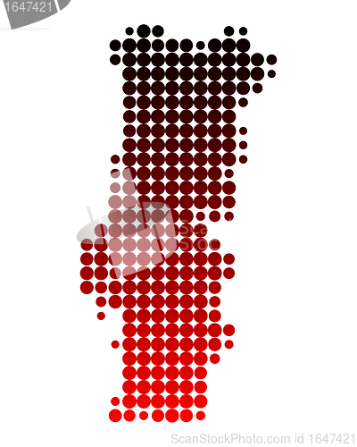 Image of Map of Portugal