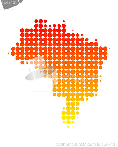 Image of Map of Brazil