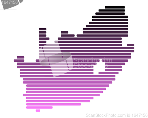 Image of Map of South Africa