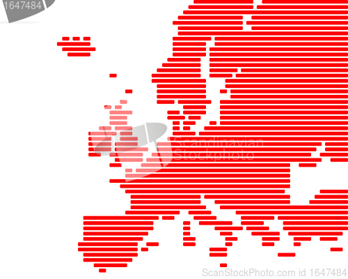 Image of Map of Europe