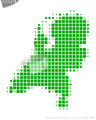 Image of Map of the Netherlands