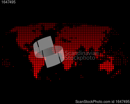 Image of World map