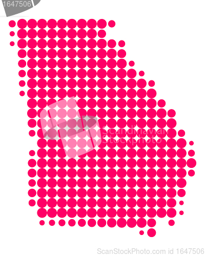 Image of Map of Georgia