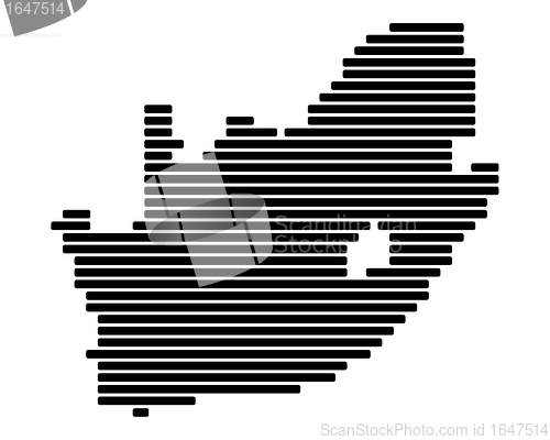 Image of Map of South Africa