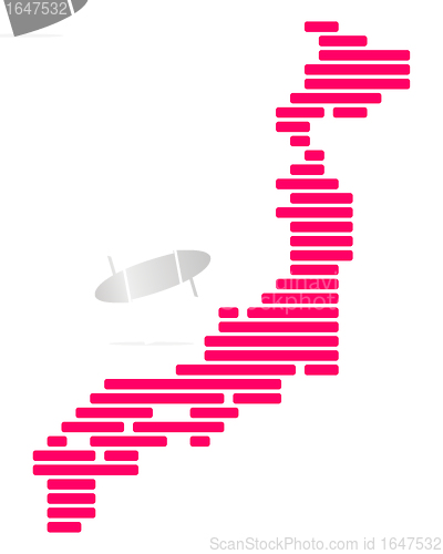 Image of Map of Japan