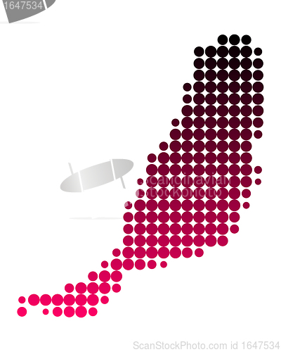 Image of Map of Fuerteventura