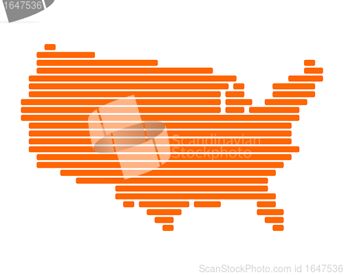 Image of Map of USA