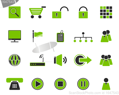 Image of Web icons