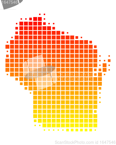 Image of Map of Wisconsin