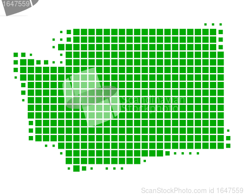 Image of Map of Washington