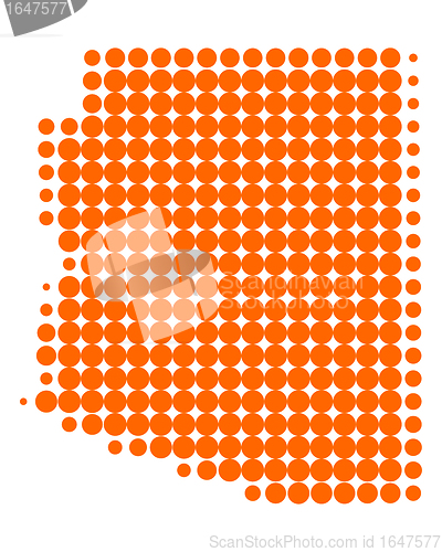 Image of Map of Arizona