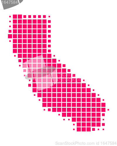 Image of Map of California