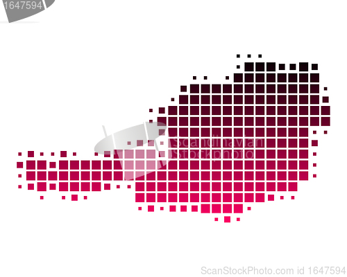 Image of Map of Austria