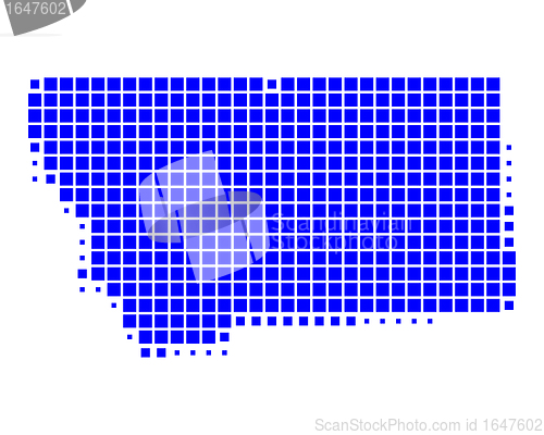 Image of Map of Montana
