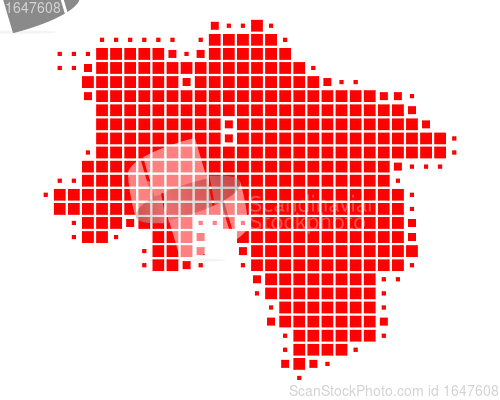 Image of Map of Lower Saxony