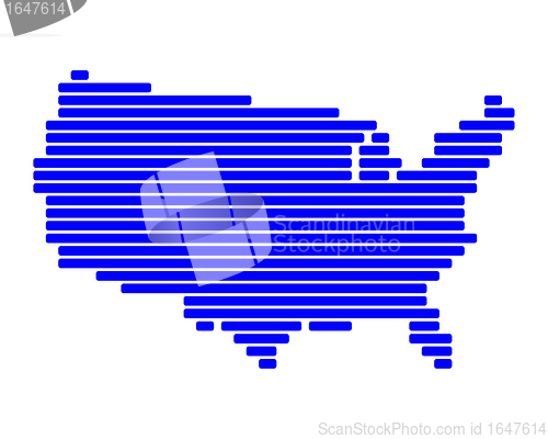 Image of Map of USA
