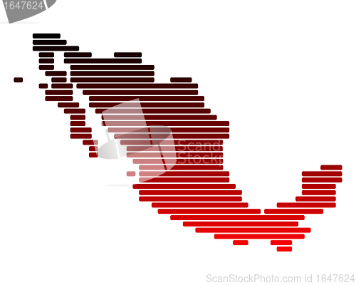 Image of Map of Mexico
