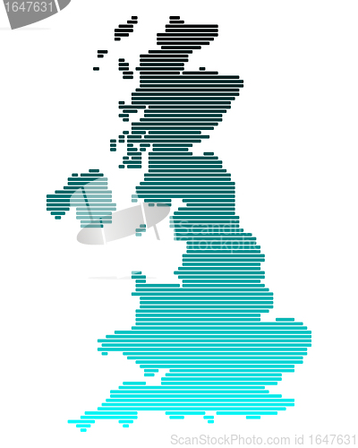 Image of Map of Great Britain