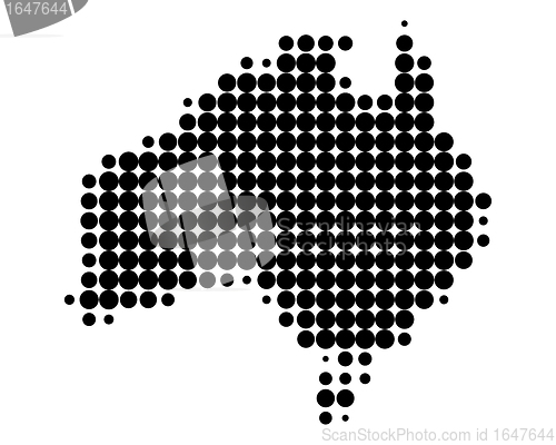 Image of Map of Australia