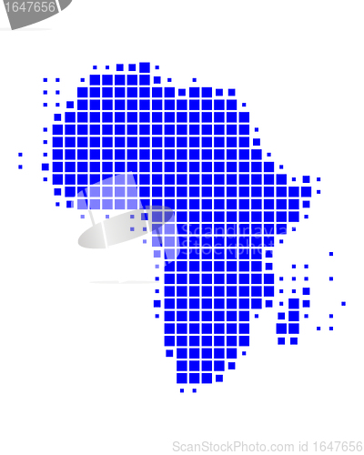 Image of Map of Africa