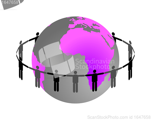 Image of Global connection