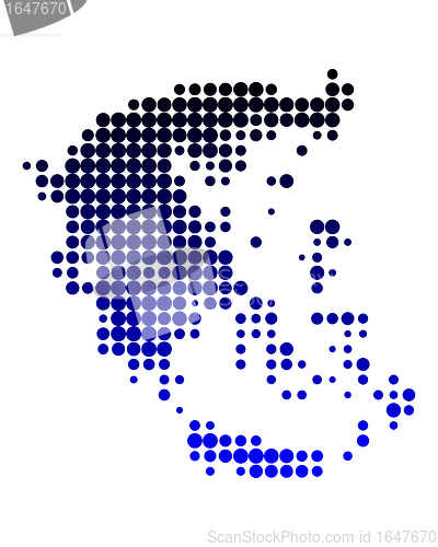 Image of Map of Greece