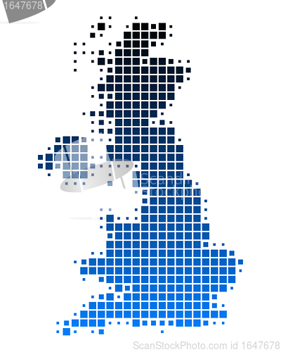 Image of Map of Great Britain