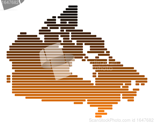 Image of Map of Canada