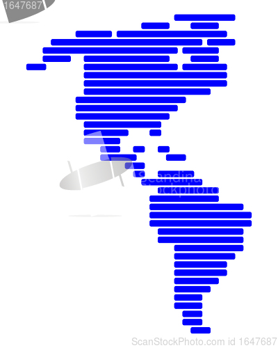 Image of Map of America