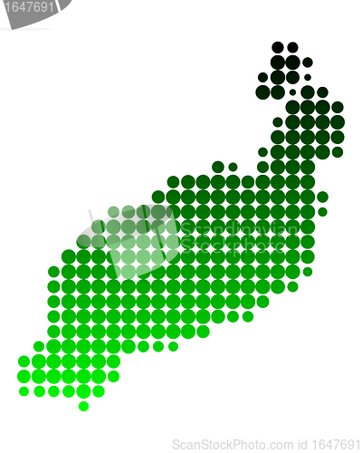 Image of Map of Lanzarote