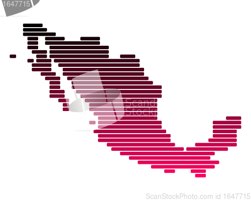Image of Map of Mexico